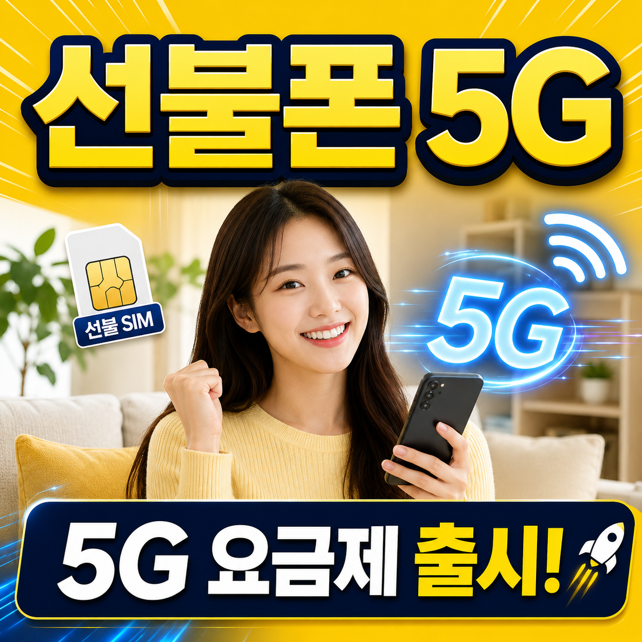 선불폰 5G 요금제 정리